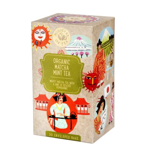 Ministry of Tea Matcha Mint Thee Biologisch